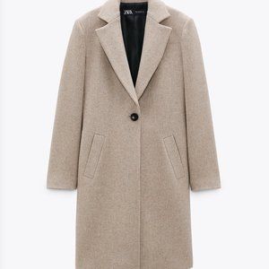 ZARA WOOL BLEND COAT